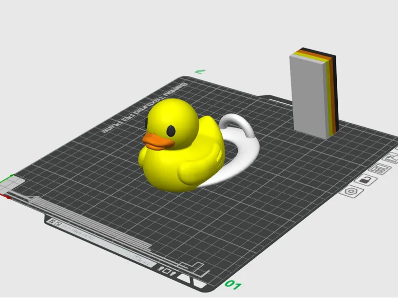 Duck stand handset