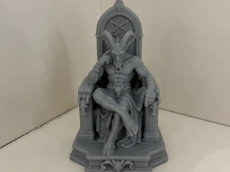 Satan on a Throne
