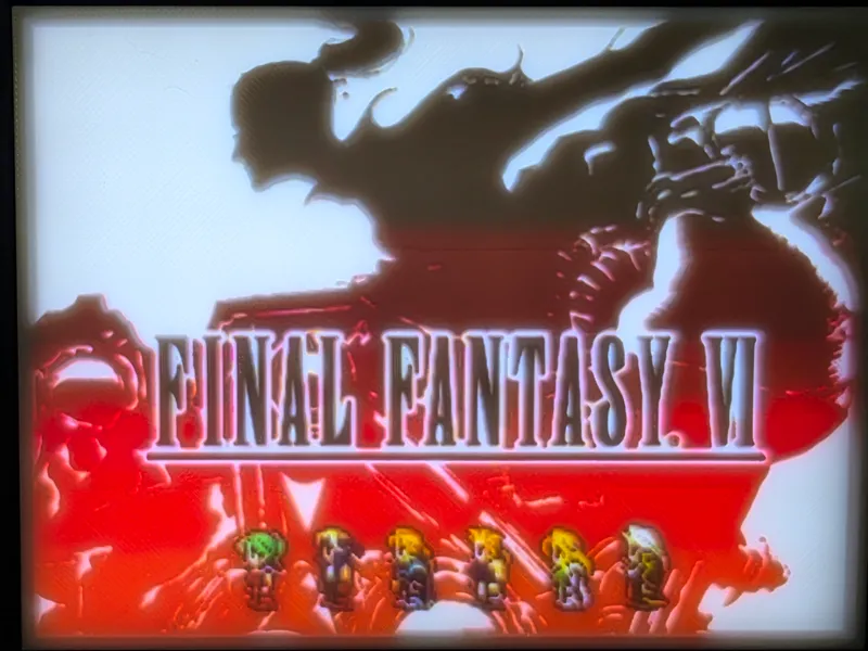 Final Fantasy VI Lithophane