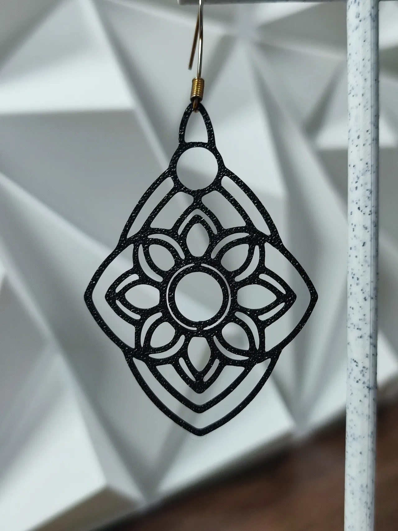 Aretes Dalia Pétalo de Sombra view 4