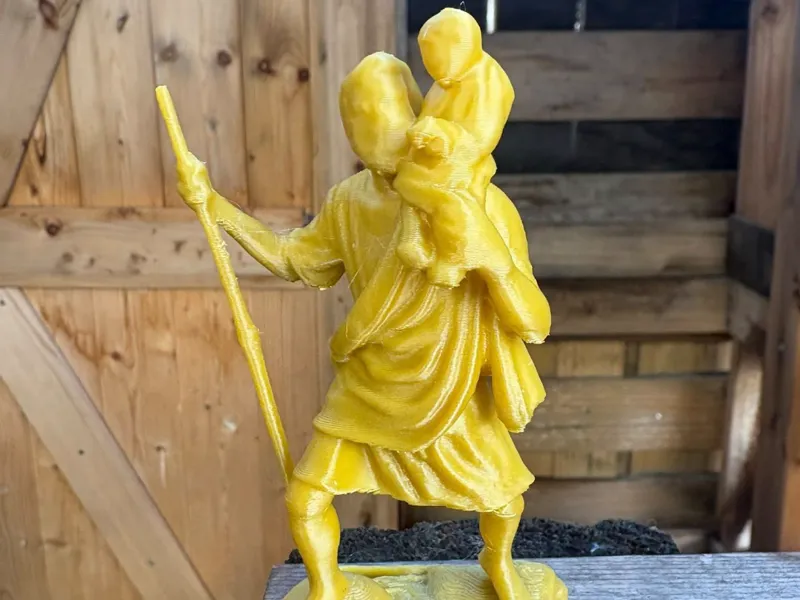 St. Christopher and baby Jesus