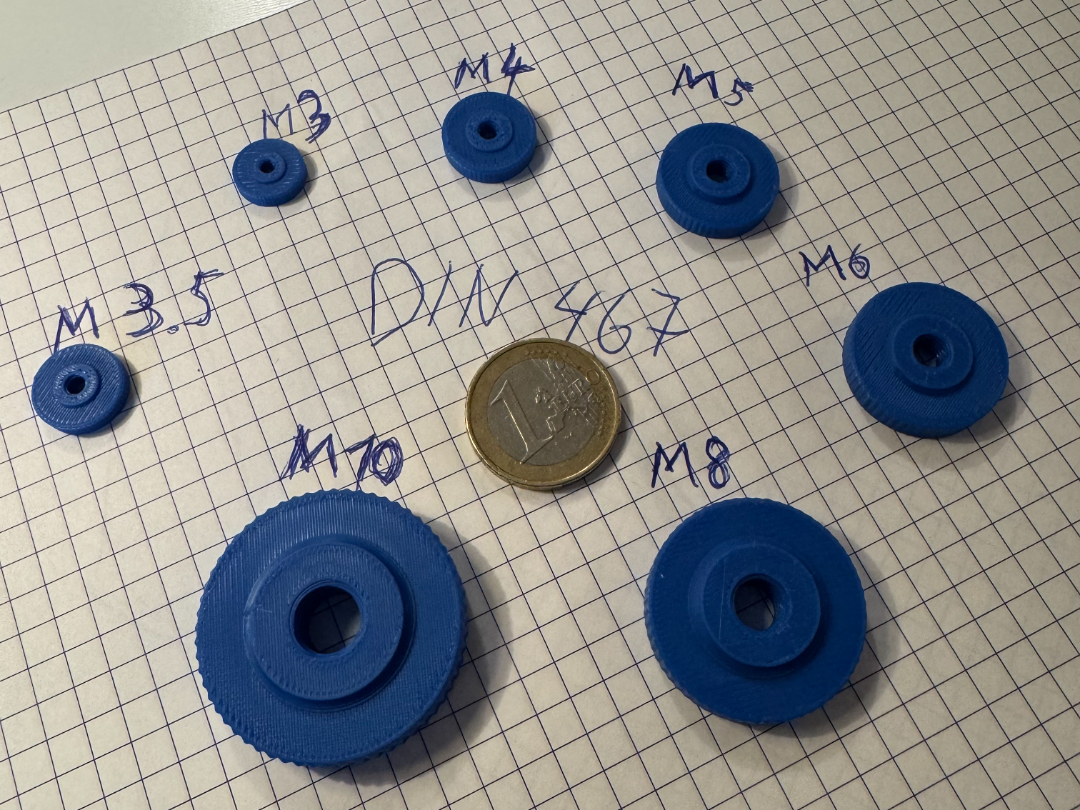 Geränderte Duennmutter DIN 467 M3 M4 M5 M6 M8 M10