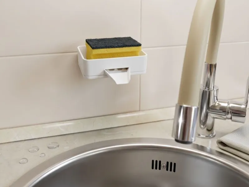 Sponge drain tray