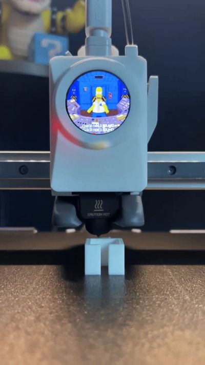 A1 KNOMI BIQU Front Cover with Cable Passthrough.