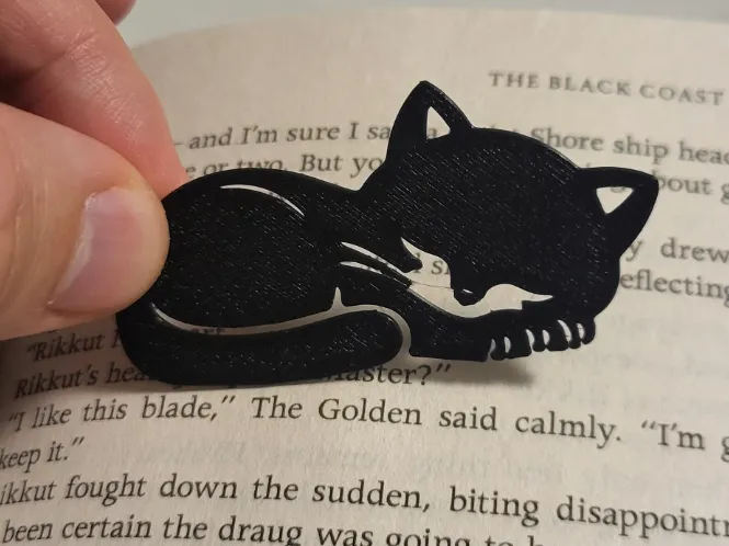Cute Cat Bookmark