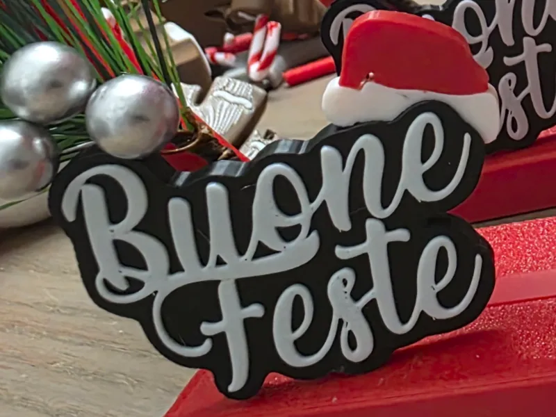 Portachiavi Buone feste Natale 