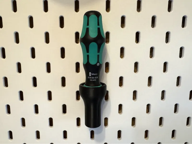 Wera 838 RA-R M holder for Skadis