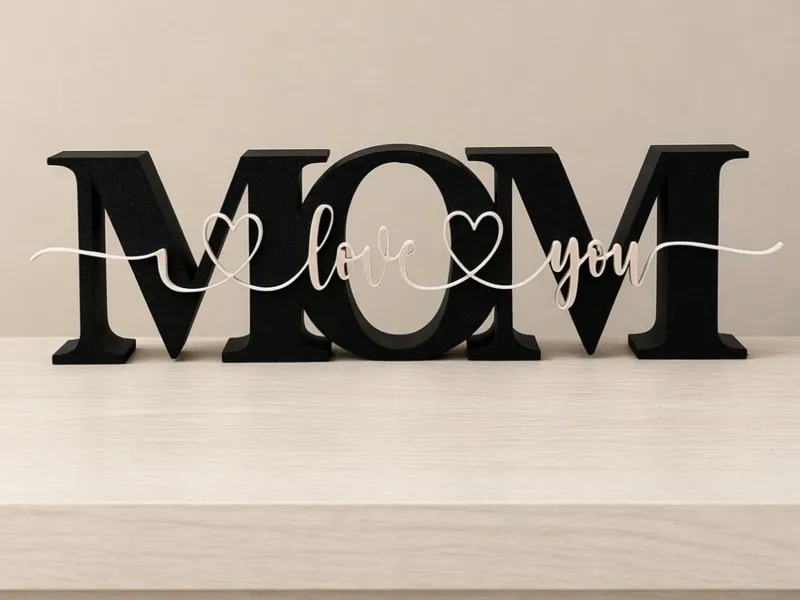 Espositore MOM - Festa della mamma - I love MoM
