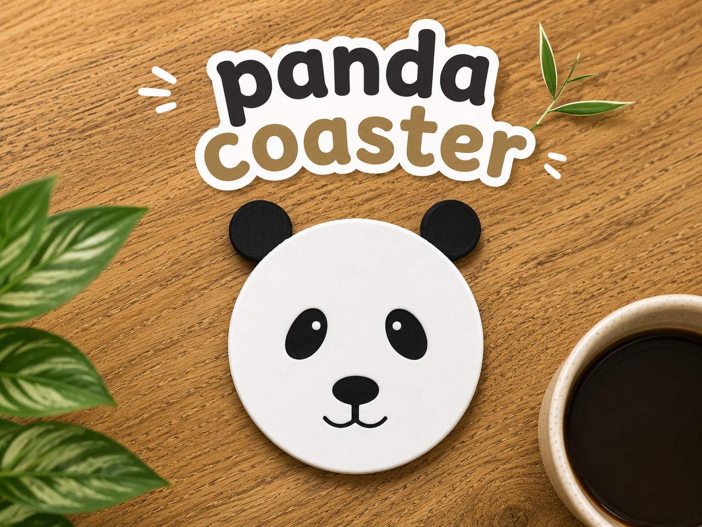 Panda coaster