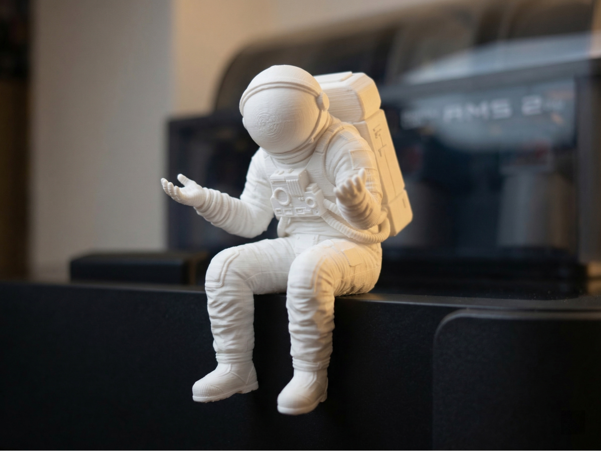 Astro-Shrug: The Perplexed Astronaut