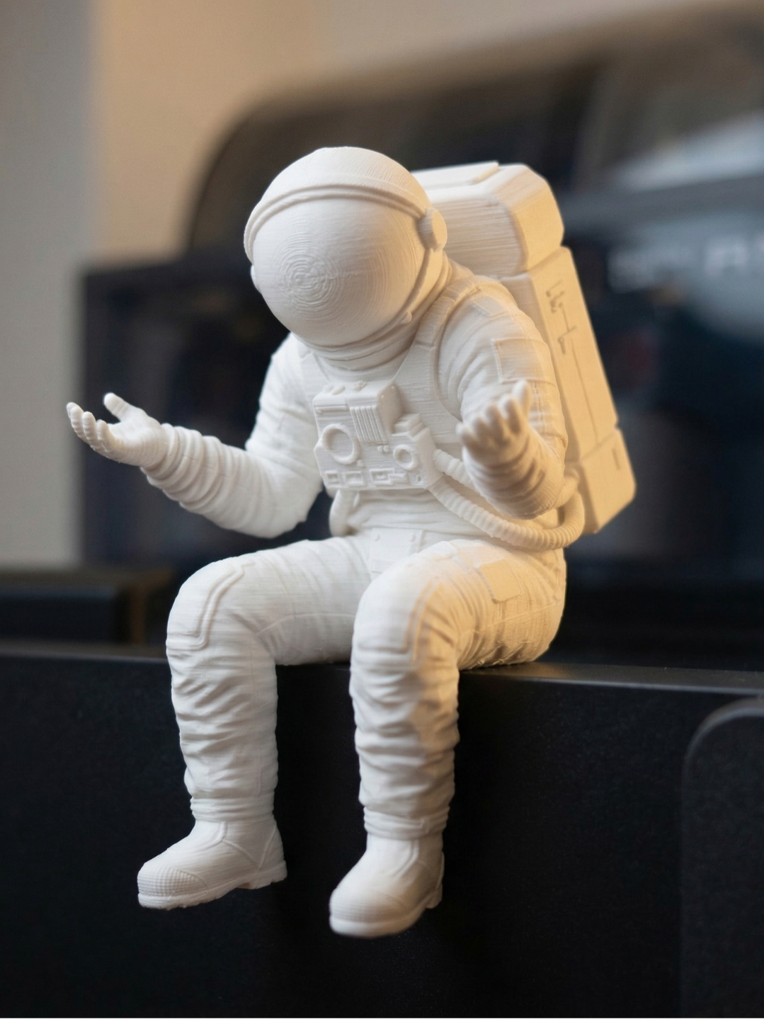 Astro-Shrug: The Perplexed Astronaut - Free 3D Print Model