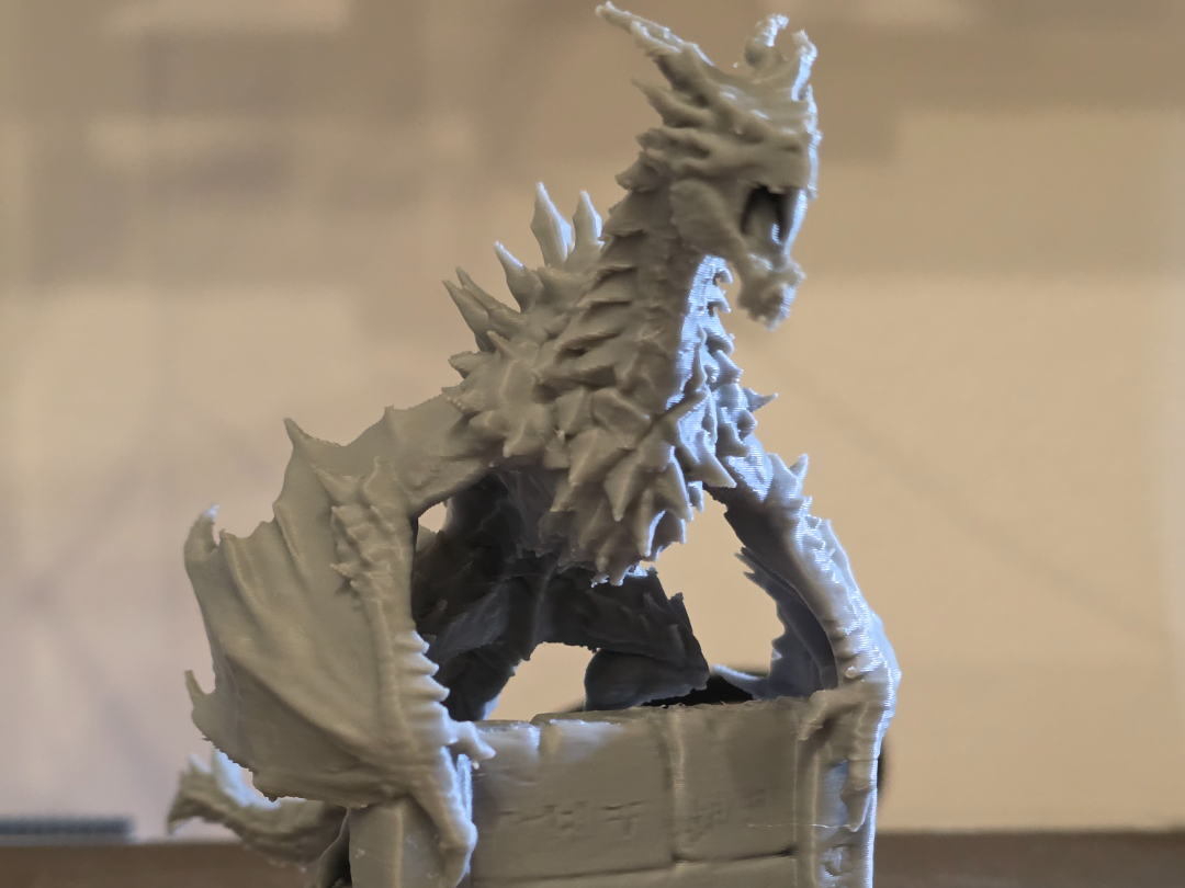 Alduin the World-Eater | Skyrim Dragon Statue