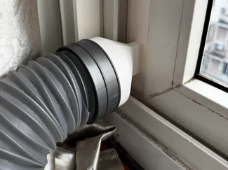 模块化窗户排气适配器（适用于100mm/80mm/75mm/50mm通风管 | 防雨防干涉设计）