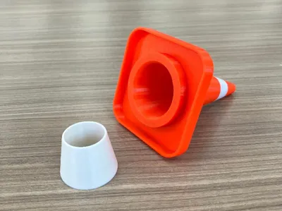 Triangular Cone Ice Cream No-Mess Sleeve (Thin Cookie Liner)