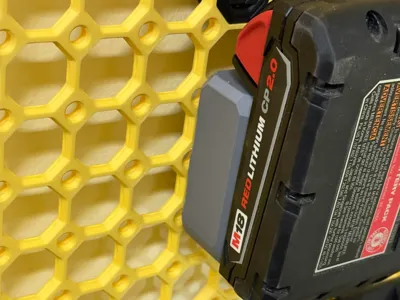 Milwaukee Packout Organizer Handle Label