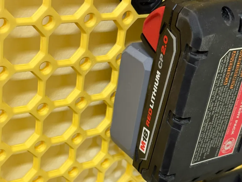 Milwaukee Packout Organizer Handle Label