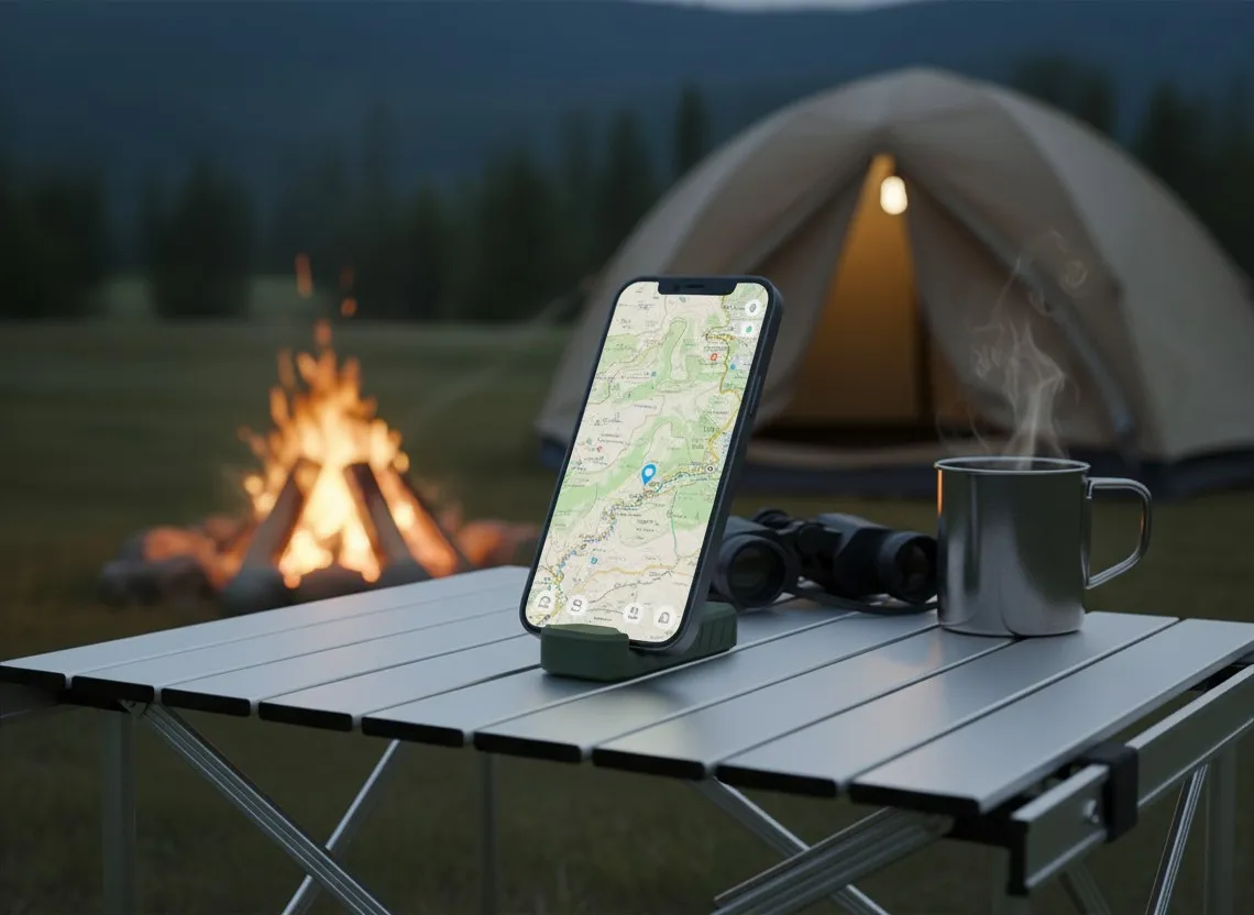Outdoor Phone Stand - Compact and Durable view 4