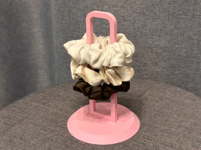 Hair Scrunchie Holder Stand – Compact Organizer