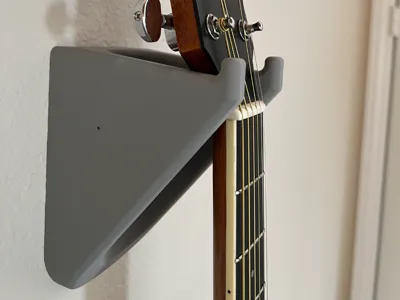 simple Guitar wall mount