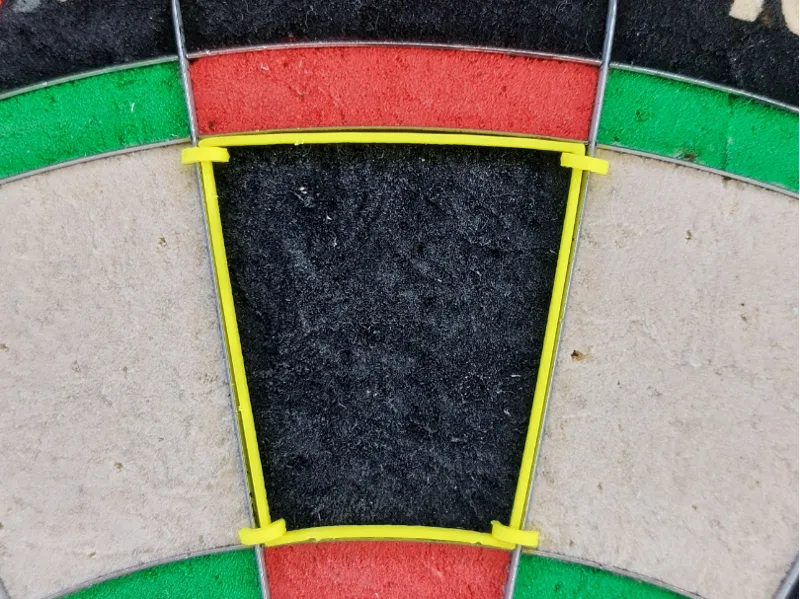 Dart practice and focus on big number