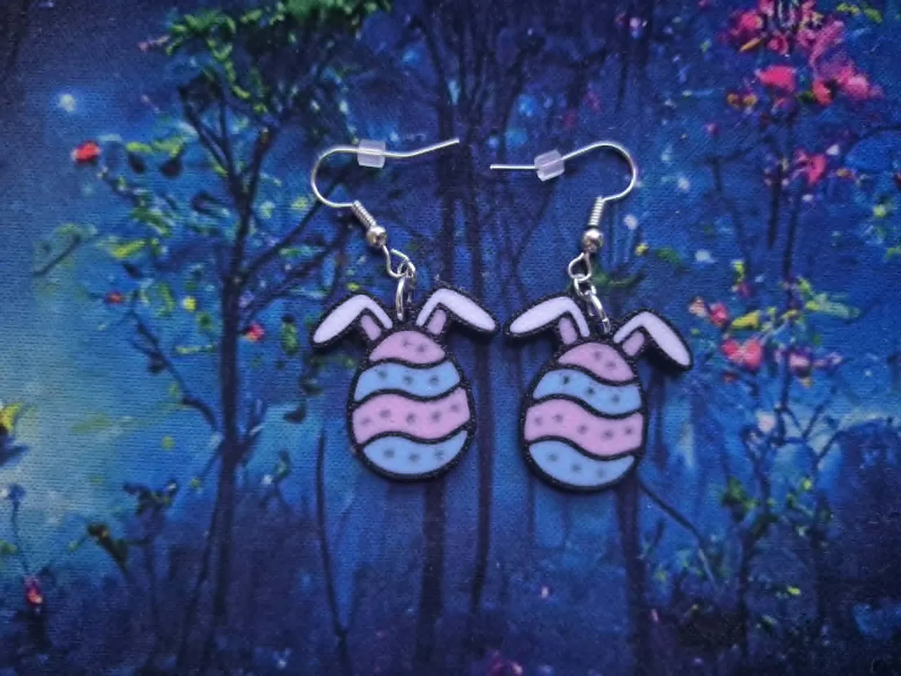 Easter Egg Earrings view 2