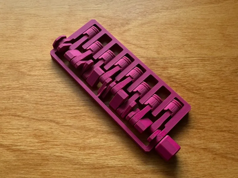 Print-In-Place Inline (i8) Engine Fidget