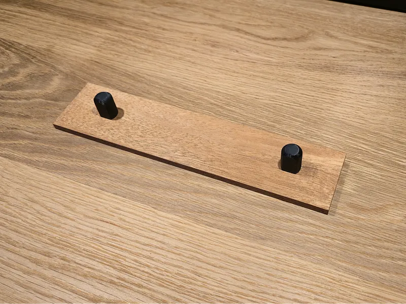 Woodworking Planing stop 3/4 bench dog holes