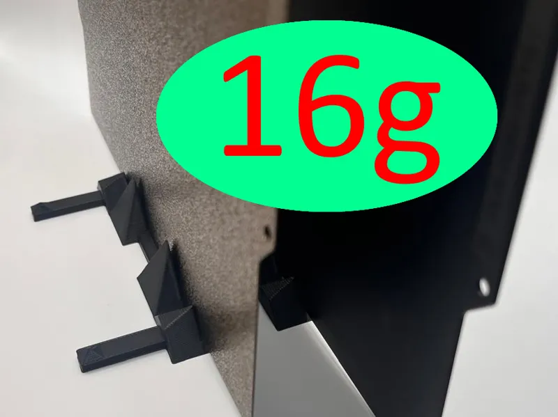 Halter für 2 A1 mini Bauplatten 