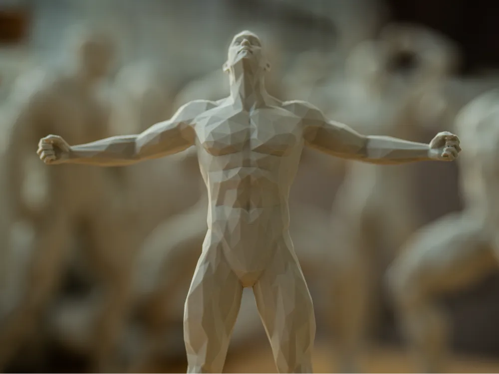 Muscle Man Series 001 by XXY2025 MakerWorld: Download Free 3D Models