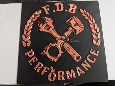 Wheat Flour Performance Logo (Hueforge)