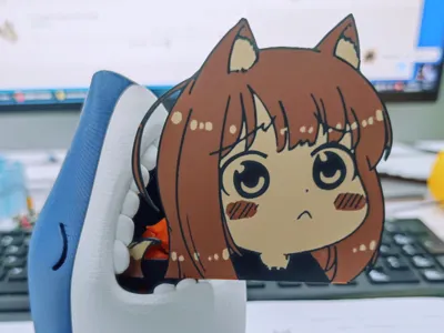 [Spice and Wolf] Holo __ Q-version bookmark (three colors) _ Travel with the cute wolf
