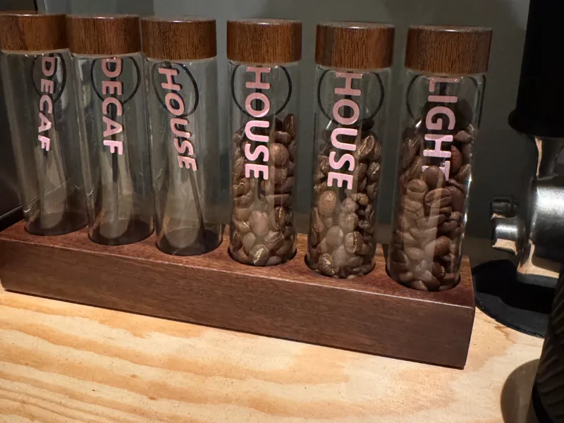 Coffee Identifier sticks 