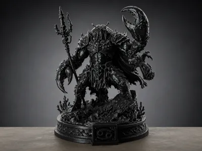 Cancer Zodiac Figurine