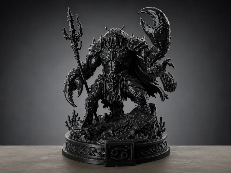Cancer Zodiac Figurine