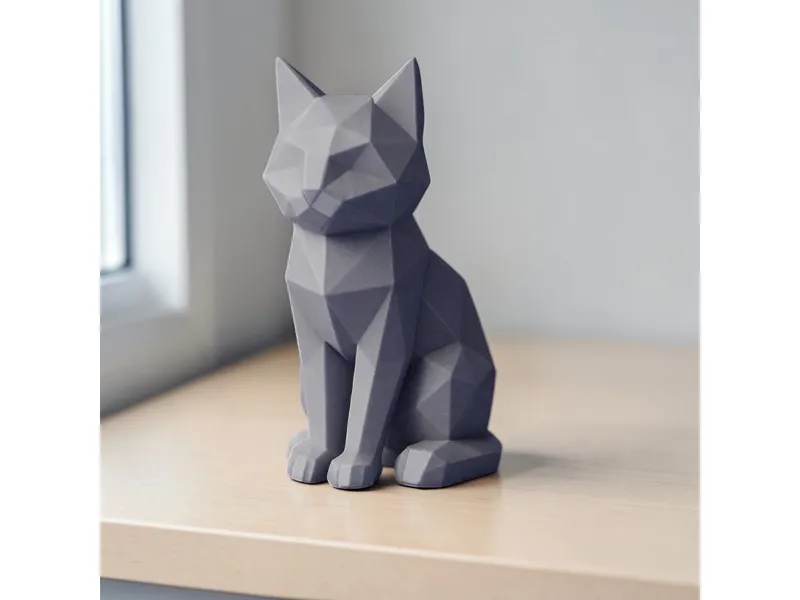 LP cat low poly