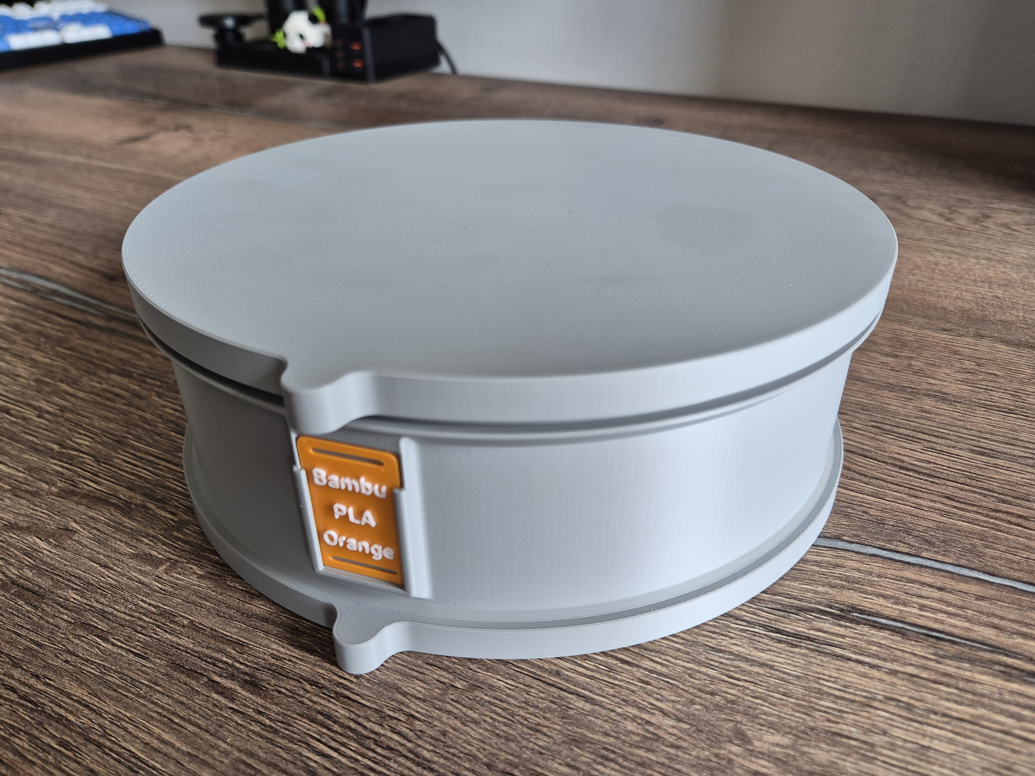 Filament spool storage box + silica container V2 - 1