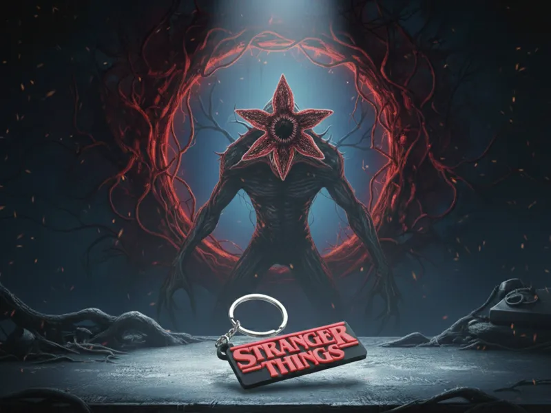 Stranger Things Keychain