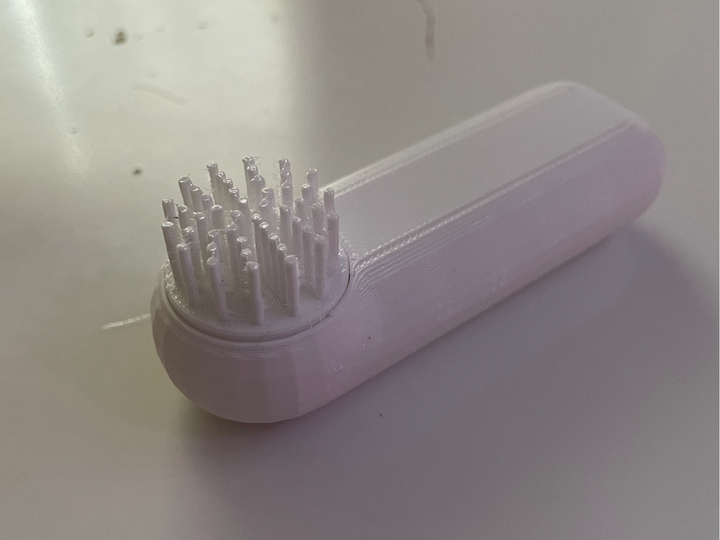 TPU residue brush