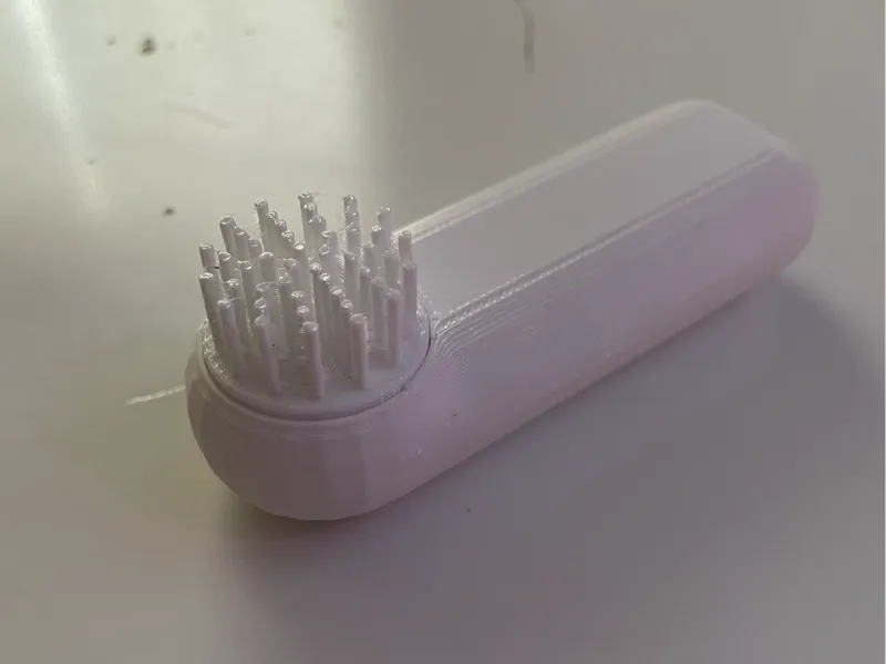 TPU residue brush