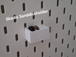 IKEA: Skadis sanding disk holder