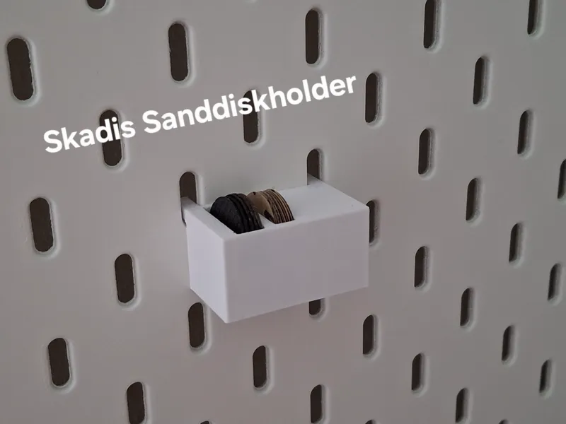IKEA: Skadis sanding disk holder