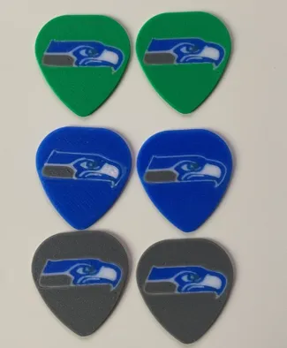 Seattle Seahawks Guitar Pick