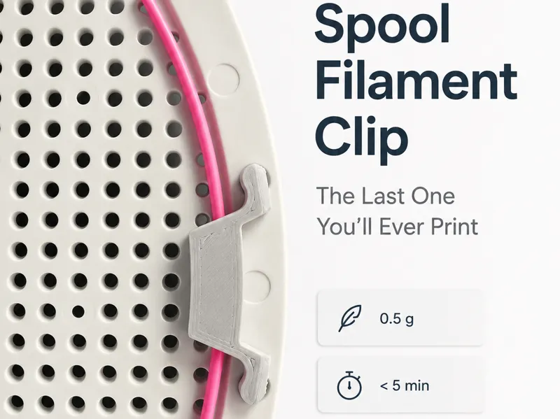 Bambu Lab Spool Filament Clip - AMS and AMS 2 Pro