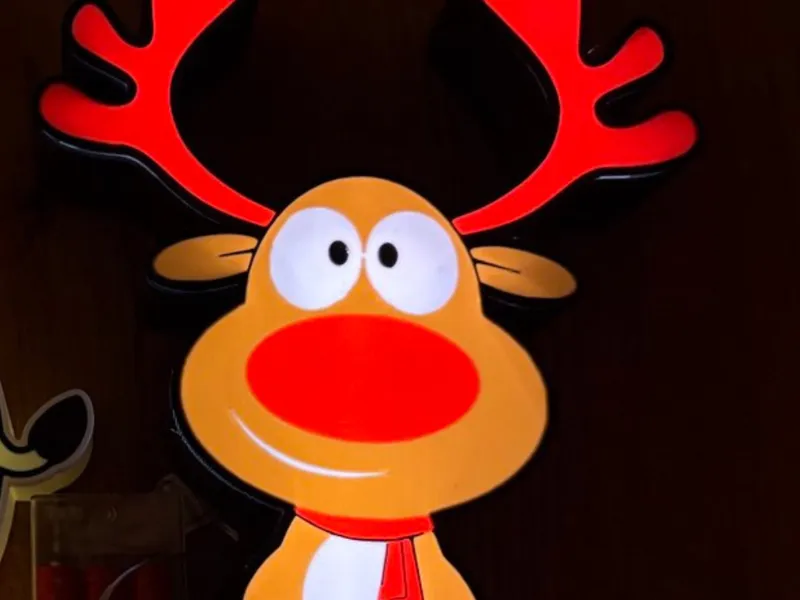 Reindeer Lightbox