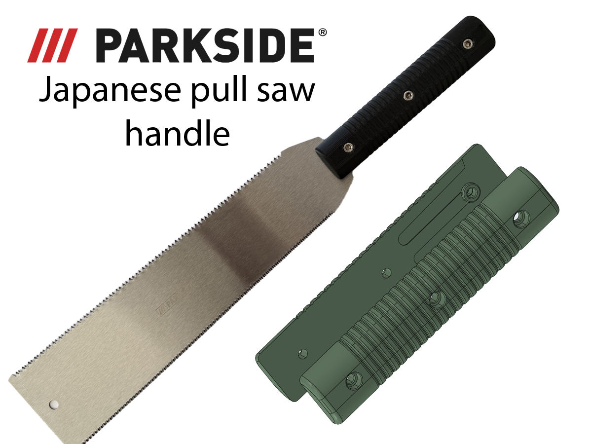 Parkside Japanese pull saw handle