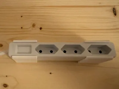 LogiLink Euro Socket Power Strip Holder