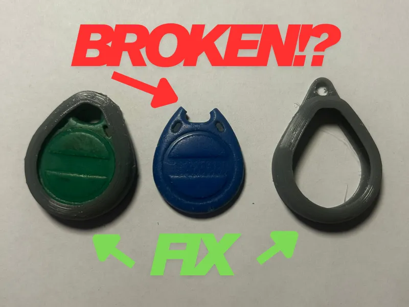 TPU NFC Tag Case – Keychain Saver!