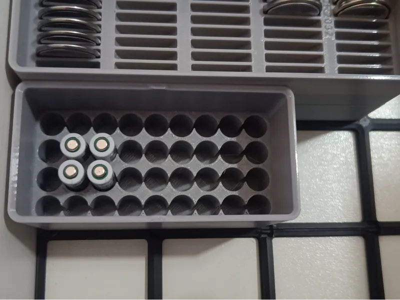 A27 Batteries Gridfinity Stackable