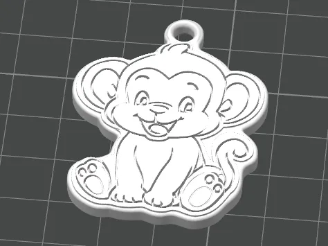 Chilliger Äffchen Buddy | Monkey Keychain