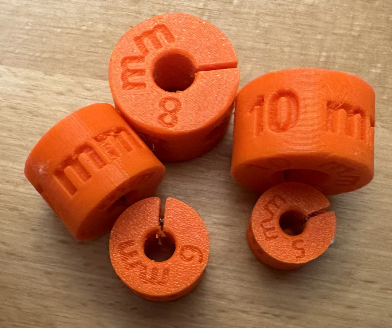 Depth gauge set for 5-16 mm drills. view 3